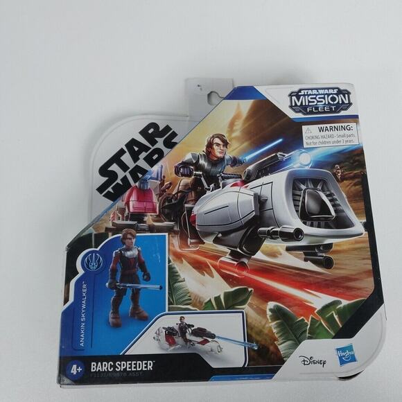 Star Wars Mission Fleet 2020 Anakin Skywalker Barc Speeder Vehicle Sealed New - Picture 1 of 7